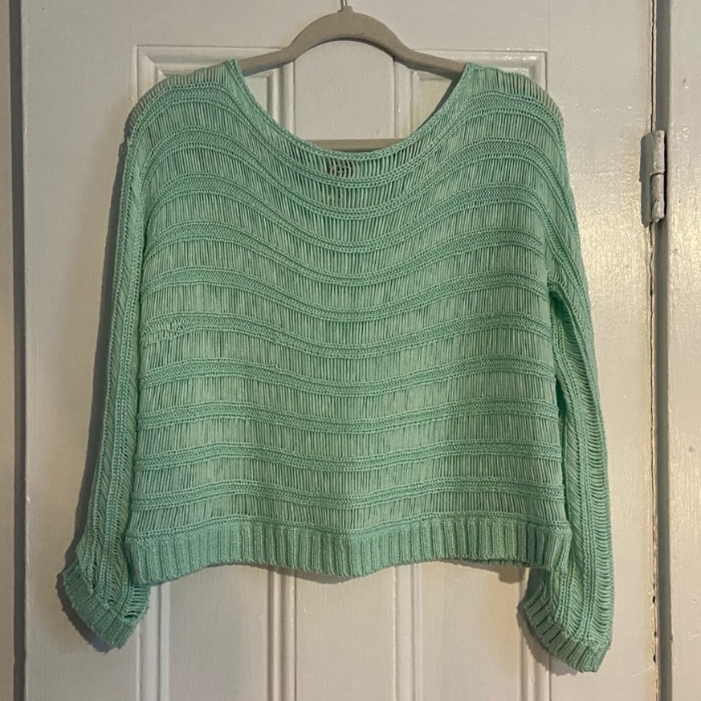 SOLD - Urban Outfitters Lightweight Crochet Sweater